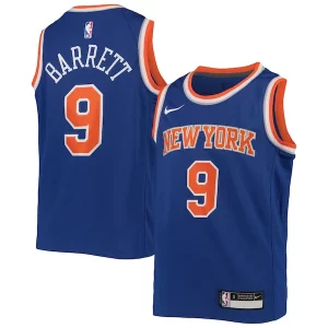 Accattivante RJ Barrett New York Knicks Nike Youth Swingman Jersey Icon Edition Royal