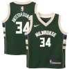 Splendido Resistente Bellissimo Giannis Antetokounmpo Milwaukee Bucks Nike Toddler Swingman Player Jersey Icon Edition Green