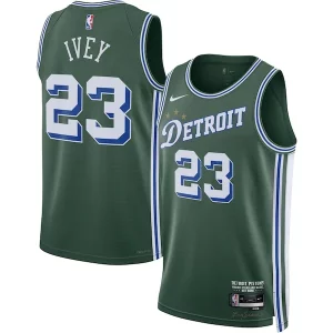 Duraturo Jaden Ivey Detroit Pistons Nike 2022/23 Swingman Jersey City Edition Green