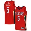 Moderno Bellissimo Eccezionale Herbert Jones New Orleans Pelicans Jordan Brand Unisex Swingman Jersey Statement Edition Red