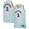 Resistente Carino Magnifico Victor Wembanyama San Antonio Spurs Nike Youth 2024/25 Swingman Player Jersey City Edition Light Blue