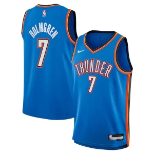 Prestigioso Sofisticato Chet Holmgren Oklahoma City Thunder Nike Youth Swingman Jersey Icon Edition Blue