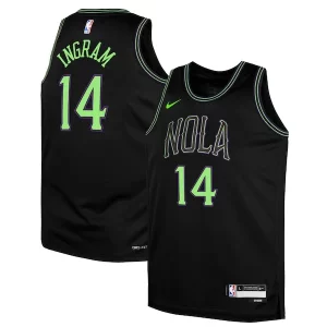 Trendy Classico Carino Brandon Ingram New Orleans Pelicans Nike Youth Swingman Replica Jersey City Edition Black