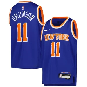 Versatile Carino Incantevole Jalen Brunson New York Knicks Nike Youth Swingman Jersey Icon Edition Blue