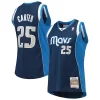 Delizioso Vince Carter Dallas Mavericks 2011/12 Hardwood Classics Swingman Jersey Navy