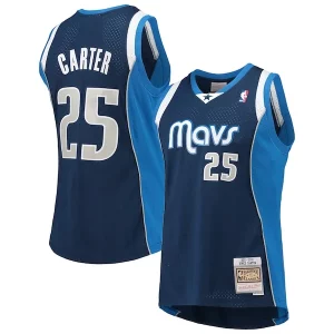 Delizioso Vince Carter Dallas Mavericks 2011/12 Hardwood Classics Swingman Jersey Navy
