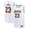 Comodo LeBron James Los Angeles Lakers Youth Fast Break Replica Player Jersey Association Edition White