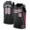 Gorgeous Incantevole Fascinante Portland Trail Blazers Nike Unisex 2024/25 Custom Swingman Jersey City Edition Black
