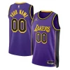 Stupendo Los Angeles Lakers Jordan Brand Unisex 2022/23 Swingman Custom Jersey Statement Edition Purple
