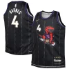 Duraturo Meraviglioso Scottie Barnes Toronto Raptors Nike Youth 2024/25 Swingman Player Jersey City Edition Black