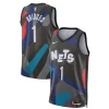 Sofisticato Cool Mikal Bridges Brooklyn Nets Nike Unisex 2023/24 Swingman Jersey Black City Edition