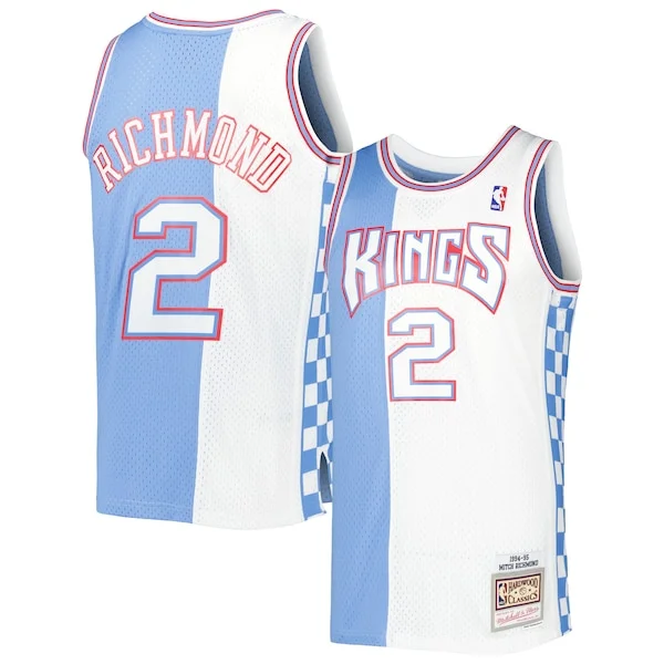 Splendido Fantastico Mitch Richmond Sacramento Kings 1994 95 Hardwood Classics Reload 3.0 Swingman Jersey White