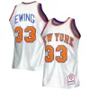 Lussuoso Comodo Patrick Ewing New York Knicks 1985/86 Hardwood Classics 75th Anniversary Swingman Jersey Platinum