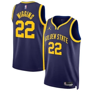 Delizioso Stupendo Moderno Andrew Wiggins Golden State Warriors Jordan Brand Unisex Swingman Jersey Statement Edition Navy