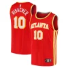 Meraviglioso Trendy Zaccharie Risacher Atlanta Hawks Youth 2024 NBA Draft Fast Break Player Jersey Icon Edition Red