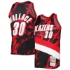 Fascinante Stupendo Ottimo Rasheed Wallace Portland Trail Blazers 1999/00 Hardwood Classics Marble Swingman Jersey Black