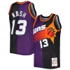 Carino Steve Nash Phoenix Suns Hardwood Classics 1996/97 Split Swingman Jersey Purple/Black