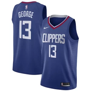 Ottimo Delizioso Bellissimo Paul George LA Clippers Nike 2019/20 Swingman Jersey Blue Icon Edition