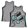 Cool San Antonio Spurs Hardwood Classics Blown Out Fashion Jersey Gray