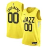 Meraviglioso Sofisticato Prestigioso Utah Jazz Nike Unisex Swingman Custom Jersey Gold Icon Edition