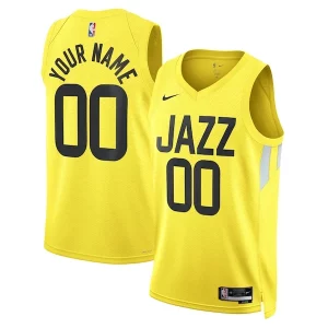 Meraviglioso Sofisticato Prestigioso Utah Jazz Nike Unisex Swingman Custom Jersey Gold Icon Edition