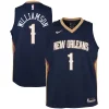 Pratico Elegante Gorgeous Zion Williamson New Orleans Pelicans Nike Youth Swingman Jersey Icon Edition Navy/White