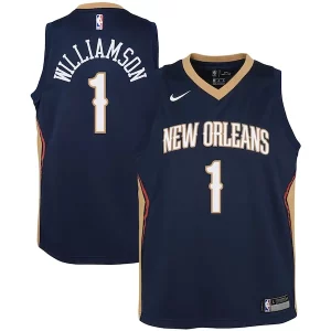 Pratico Elegante Gorgeous Zion Williamson New Orleans Pelicans Nike Youth Swingman Jersey Icon Edition Navy/White
