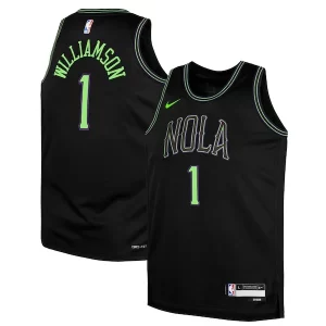 Accattivante Zion Williamson New Orleans Pelicans Nike Youth Swingman Replica Jersey City Edition Black