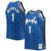 Accattivante Tracy McGrady Orlando Magic Big & Tall 2000/01 Hardwood Classics Swingman Jersey Blue/Black