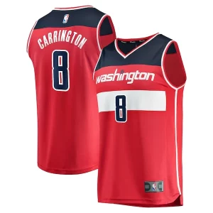 Meraviglioso Stupendo Carlton Carrington Washington Wizards Fast Break Replica Player Jersey Icon Edition Red