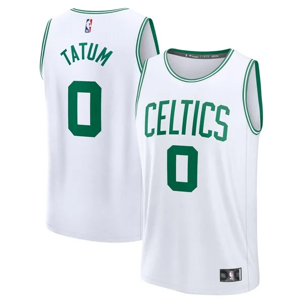 Raffinato Splendido Prestigioso Jayson Tatum Boston Celtics Fast Break Replica Player Jersey Association Edition White