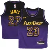 Accattivante Splendido Carino LeBron James Los Angeles Lakers Nike Toddler 2024/25 Swingman Player Jersey City Edition Purple