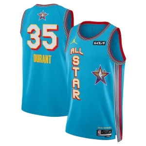 Robusto Kevin Durant Jordan Brand Unisex 2025 NBA All Star Game Swingman Player Jersey Light Blue