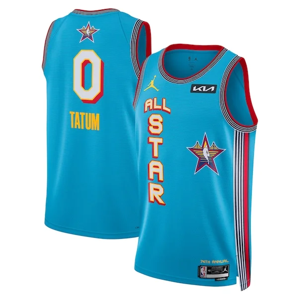 Lussuoso Delizioso Raffinato Jayson Tatum Nike Unisex 2025 NBA All Star Game Swingman Player Jersey Light Blue