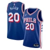 Classico Ottimo Trendy Jared McCain Philadelphia 76ers Nike Swingman Jersey Icon Edition Royal