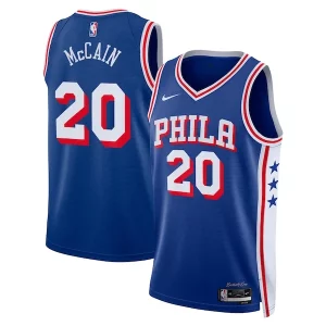 Classico Ottimo Trendy Jared McCain Philadelphia 76ers Nike Swingman Jersey Icon Edition Royal