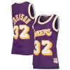 Moderno Magic Johnson Los Angeles Lakers Women's Hardwood Classics 1984/85 Swingman Jersey Purple