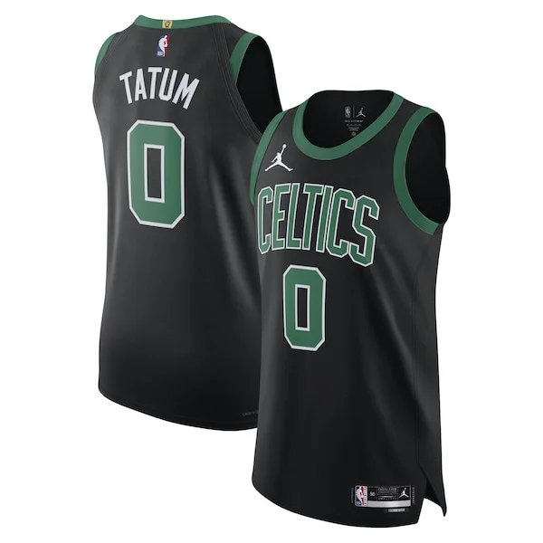 Splendido Trendy Jayson Tatum Boston Celtics Jordan Brand Authentic Player Jersey Statement Edition Black