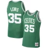 Delizioso Reggie Lewis Boston Celtics 1987/88 Hardwood Classics Swingman Jersey Kelly Green