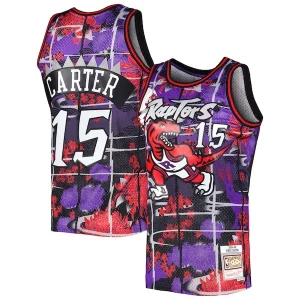 Gorgeous Versatile Vince Carter Toronto Raptors 1998/99 Hardwood Classics Lunar New Year Swingman Jersey Purple