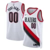 Splendido Elegante Portland Trail Blazers Nike Unisex Swingman Custom Jersey White Association Edition