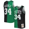 Splendido Carino Paul Pierce Boston Celtics Hardwood Classics 2007/08 Split Swingman Jersey Black/Kelly Green