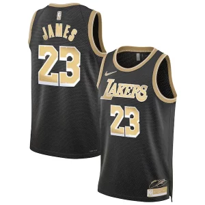 Gorgeous Incantevole LeBron James Los Angeles Lakers Nike Unisex Select Series Swingman Jersey Black