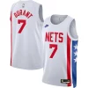 Gorgeous Classico Kevin Durant Brooklyn Nets Nike Swingman Jersey Classic Edition White