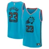 Splendido Cameron Johnson Phoenix Suns Youth 2022/23 Fast Break Jersey City Edition Turquoise