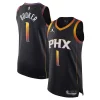 Accattivante Devin Booker Phoenix Suns Jordan Brand Authentic Player Jersey Statement Edition Black