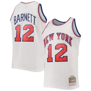 Prestigioso Elegante Dick Barnett New York Knicks 1969/70 Hardwood Classics Swingman Jersey White
