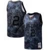 Delizioso Incantevole Stupendo Karl Malone Utah Jazz Hardwood Classics 1991/92 Tie Dye Swingman Jersey Black