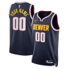 Splendido Magnifico Denver Nuggets Nike Unisex Swingman Custom Jersey Navy Icon Edition