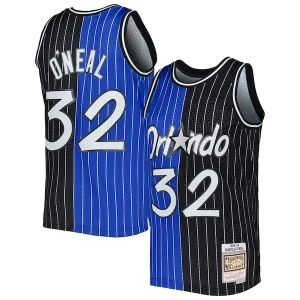 Elegante Pratico Shaquille O'Neal Orlando Magic Hardwood Classics 1994/95 Split Swingman Jersey Blue/Black